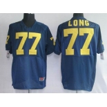 ncaa jerseys #77 long blue