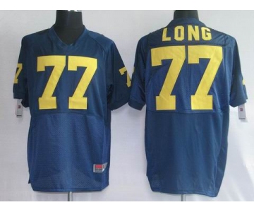 ncaa jerseys #77 long blue