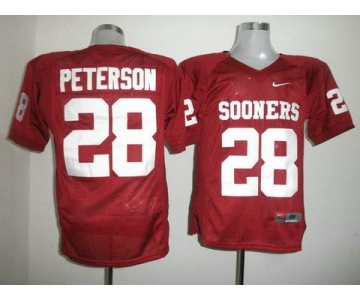 ncaa jerseys Adrian Peterson #28 Red