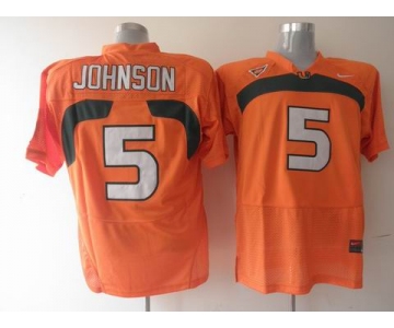 ncaa jerseys Andre Johnson #5 orang