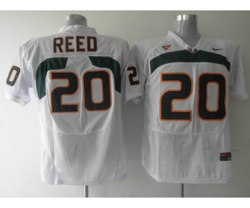 ncaa jerseys Ed Reed #20 white