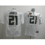 ncaa jerseys LaMichael James #21 white