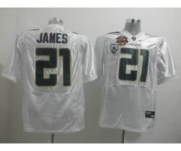 ncaa jerseys LaMichael James #21 white