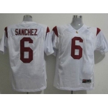 ncaa jerseys Mark Sanchez #6 white