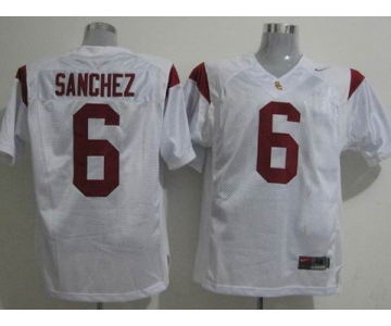 ncaa jerseys Mark Sanchez #6 white