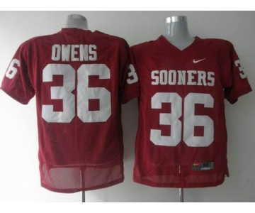 ncaa jerseys Steve Owens #36 Red