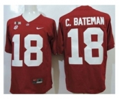 ncaa jerseys alabama crimson tide #18 c.bsteman red[2016]