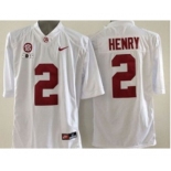 ncaa jerseys alabama crimson tide #2 henry white[2016]