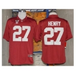 ncaa jerseys alabama crimson tide #27 derrick henry red