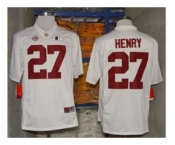 ncaa jerseys alabama crimson tide #27 derrick henry white