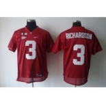 ncaa jerseys alabama crimson tide #3 richardson red[2016][richardson]