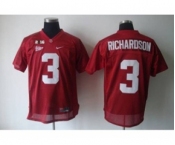 ncaa jerseys alabama crimson tide #3 richardson red[2016][richardson]