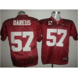 ncaa jerseys alabama crimson tide #57 marcell dareus red[2016]