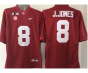 ncaa jerseys alabama crimson tide #8 j.jones red[2016]