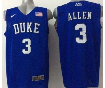 ncaa jerseys blue devils #3 allen blue