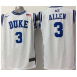 ncaa jerseys blue devils #3 allen white