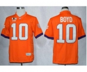 ncaa jerseys clemson tigers #10 tajh boyd orange[2016]