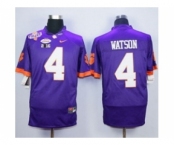 ncaa jerseys clemson tigers #4 watson purple[2016]