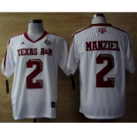 ncaa jerseys college texas #2 manziel white