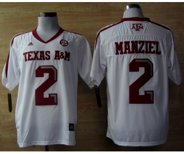 ncaa jerseys college texas #2 manziel white