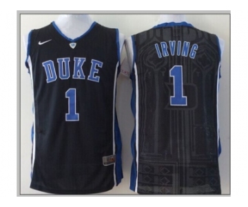 ncaa jerseys duke blue devils #1 irving black [new style]