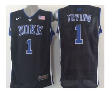 ncaa jerseys duke blue devils #1 irving black