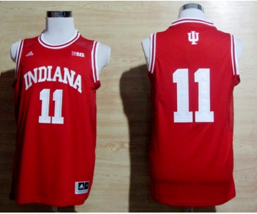 ncaa jerseys indiana hoosiers #11 isiah thomas red[big]