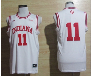 ncaa jerseys indiana hoosiers #11 isiah thomas white[big]