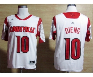 ncaa jerseys louisville cardinals #10 dieng white[2013 march madness]