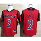 ncaa jerseys louisville cardinals #2 smith red[2013 march madness]