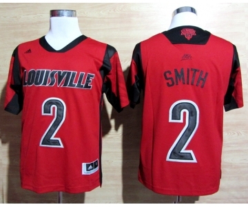 ncaa jerseys louisville cardinals #2 smith red[2013 march madness]