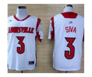 ncaa jerseys louisville cardinals #3 peyton siva White[2013 march madness]