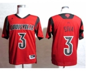 ncaa jerseys louisville cardinals #3 peyton siva red[2015 new]