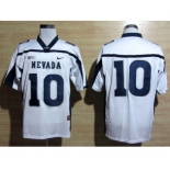 ncaa jerseys nevada wolf pack #10 colin kaepernick White [WAC]