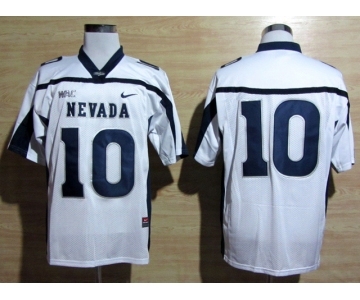 ncaa jerseys nevada wolf pack #10 colin kaepernick White [WAC]