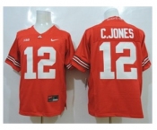 ncaa jerseys ohio state buckeyes #12 c.jones red[2015 new]