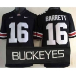 ncaa jerseys ohio state buckeyes #16 barrett black