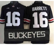 ncaa jerseys ohio state buckeyes #16 barrett black