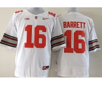 ncaa jerseys ohio state buckeyes #16 barrett white