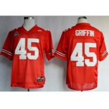 ncaa jerseys ohio state buckeyes #45 griffin red