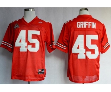 ncaa jerseys ohio state buckeyes #45 griffin red