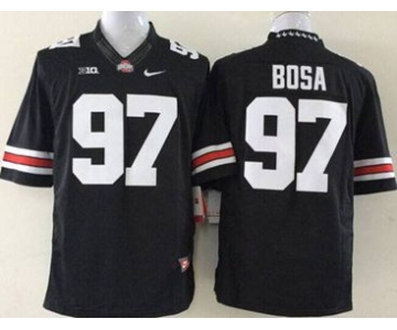 ncaa jerseys ohio state buckeyes #97 bosa black