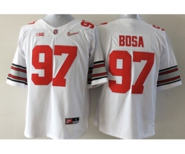 ncaa jerseys ohio state buckeyes #97 bosa white