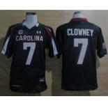 ncaa jerseys south carolina #7 clowney black