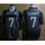 ncaa jerseys south carolina #7 clowney grey