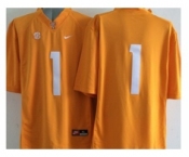 ncaa jerseys tennessee volunteers #1 orange