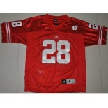 ncaa jerseys wisconsin badgers #28 montee ball red