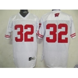 ncaa jerseys wisconsin badgers #32 white