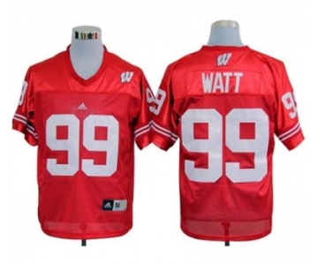 ncaa jerseys wisconsin badgers #99 j.j.watt red