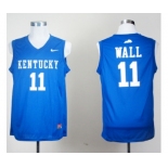 ncaa kentucky wildcats #11 wall blue